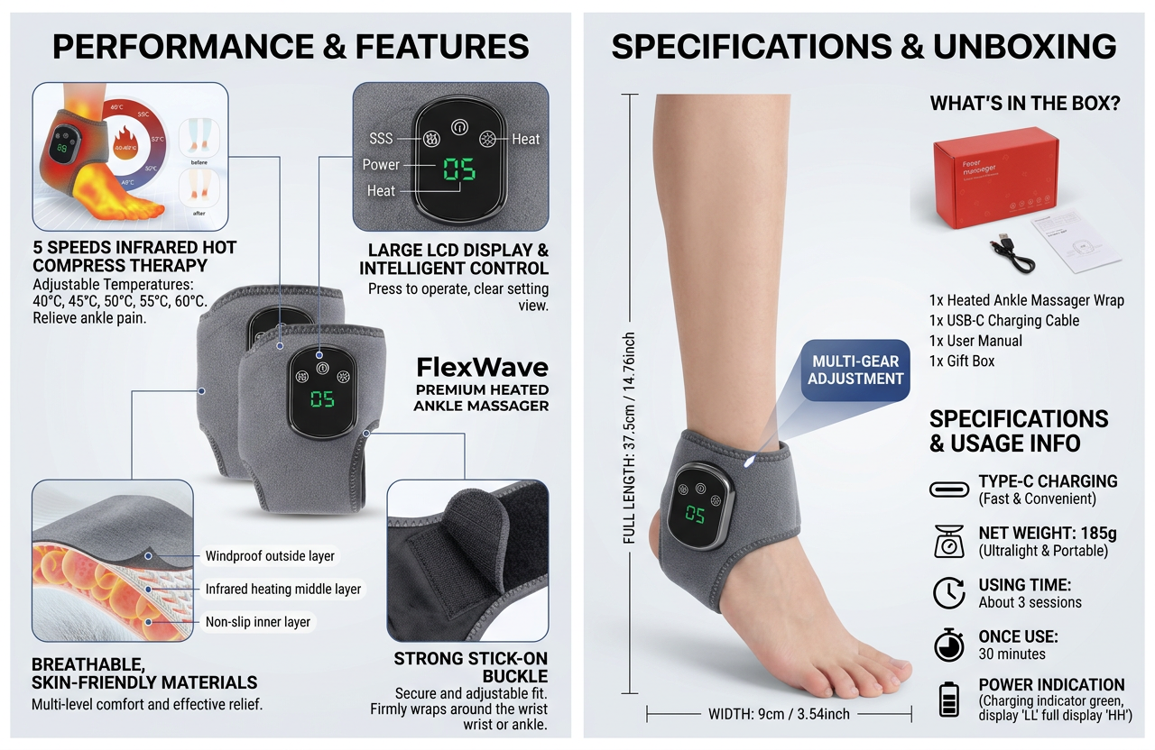 Cordless Heated Ankle